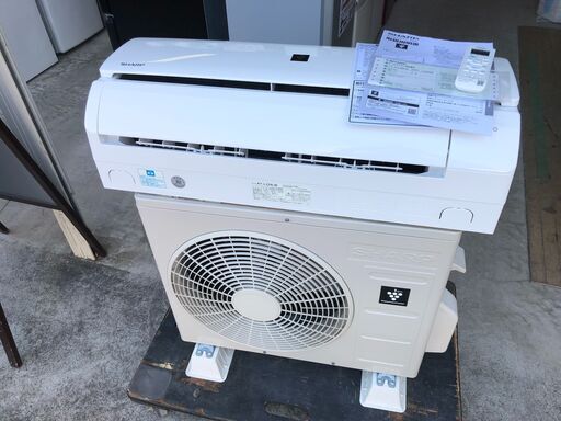 【動作保証あり】SHARP シャープ 2020年 2.2kw 6畳用 ルームエアコン AY-L22N プラズマクラスター【管理KR310】