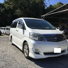 車検付き！トヨタ　アルファード　ドラレコ　ETC　フリップダウン...