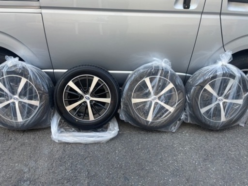 スバル純正ホイール&タイヤは新品同様