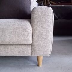 美品 ブロッコ 3人掛けソファ 幅180cm 布地 オーダーソファ blocco 三人掛け チェア イス 3P リビング 国産 北海道 札幌市東区 新道東店の画像