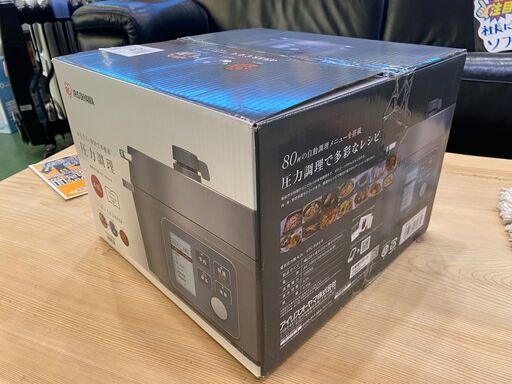 【愛品館八千代店】未開封品アイリスオーヤマ2022年製電気圧力鍋KPC-MA4-B