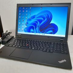 【取引中です】lenovo　Thinkpad　15インチ　SSD...