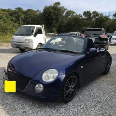 車検２年付！ダイハツ　コペン　ロ－ダウン　ETC　ナビ　社外AW付き！