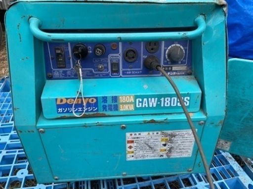 DENYO 溶接機　発電機　gaw-180ss