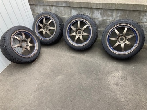 中古タイヤ、アルミホイール　4本セット