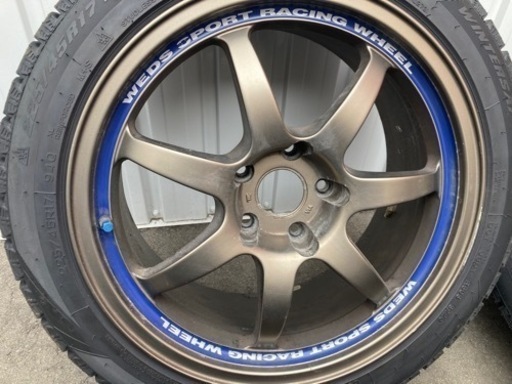 中古タイヤ、アルミホイール　4本セット