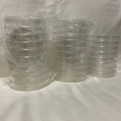プラスチック　シャーレ　10個150円　新品　90ｍｍ　蓋付きの画像