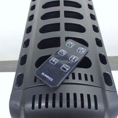 モダンデコ　リモコン付オイルヒーター　ZZ001-BKの画像