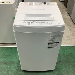 安心の6ヶ月保証付！！  TOSHIBA　4.5kg全自動洗濯機　AW-45M7  2019年製