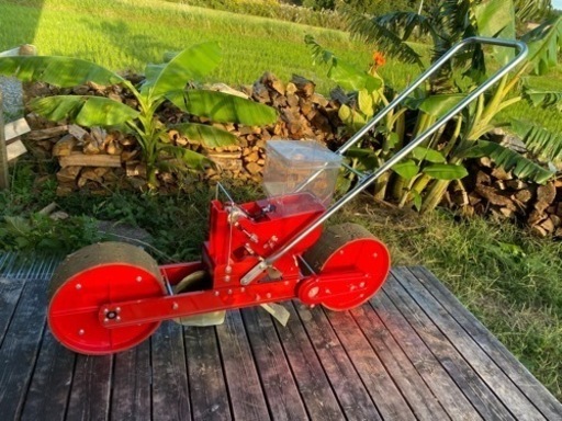 手押し種まき機　ごんべえ　HS-120LH  向井工業