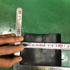 10×10 cm のゴム板