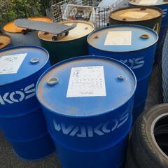 ドラム缶　WAKO'S　ワコーズ　200L　オイル缶の画像