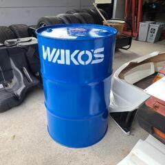 ドラム缶　WAKO'S　ワコーズ　200L　オイル缶の画像