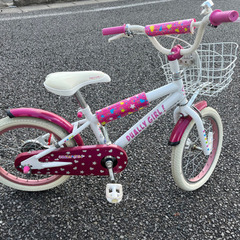 子供自転車(女の子用、16インチ)