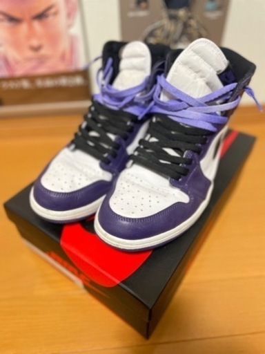 NIKE AIR JORDAN 1 RETRO HIGH OG コートパープル 29cm