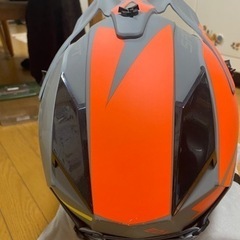 オフロードヘルメット　　ゴーグル付きの画像