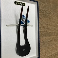 べっこう　かんざし　花柄の画像