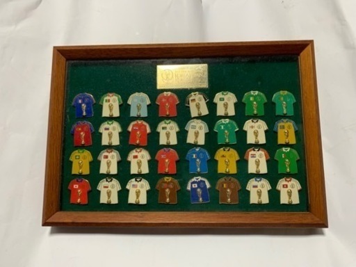 2002 FIFA サッカーワールドカップ カウントダウンピンセット/ケース付