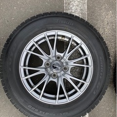 スタッドレスタイヤ　アルミホイル　4本セット スタッドレスタイヤ4本 アルミホイール付き