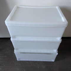プラスチック製整理箱