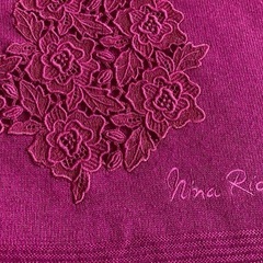 完売！ニナリッチ　ショールの画像