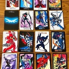 (取引終了)エヴァのカード　31枚　昔のカードダスの画像
