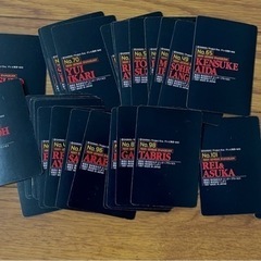 (取引終了)エヴァのカード　31枚　昔のカードダスの画像