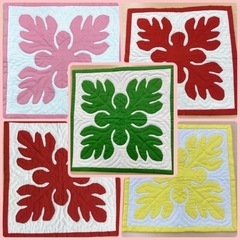 11/22 体験•1回で完成するハワイアンキルト⭐︎の画像