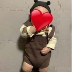 韓国ベビー服🇰🇷ニットサロペットの画像