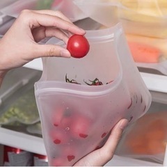 【新品】エコラップ 冷凍庫OK ジップロック2枚セットの画像