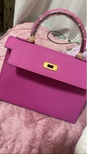 HERMES バッグ　ピンク