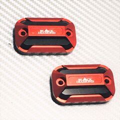 NMAX125/155◇アジャストレバー&マスターカバー&グリップ＆キーカバー4点セット◇レッド◇新品◇SE86J SED6J SG20J の画像