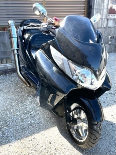 スズキ スカイウェイブ250 CJ43S ローダウンカスタム