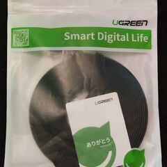 UGREEN フラットLANケーブル CAT7準拠 5m 未開封の画像