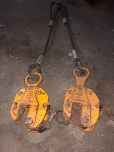 横吊り　クランプチェーン　3t