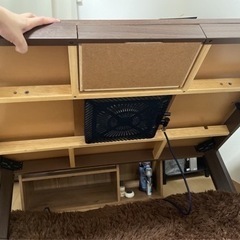 受け渡し者決定→こたつ(毛布付き)　〜11/5までに葛西駅付近の自宅まで取りに来れる方の画像