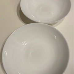 皿　2点　あげます　②の画像