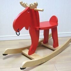 【最終値引です】🎀　木馬　ロッキング　トナカイの画像