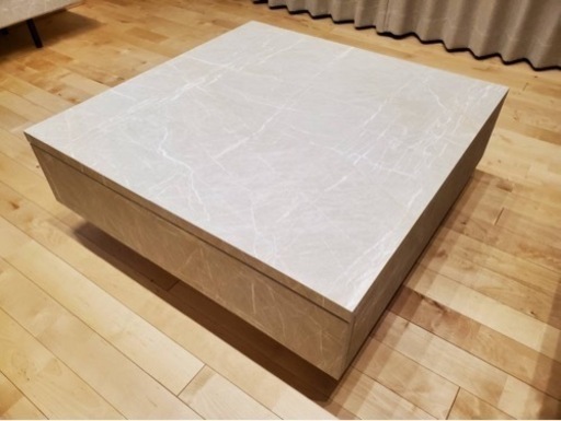 LOWYA ストーン調　センターテーブル