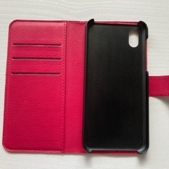 AQUOS sense2 SH-01L専用 マゼンタ手帳型ケースの画像