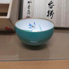 有田焼　香蘭社　湯呑茶托5客セット