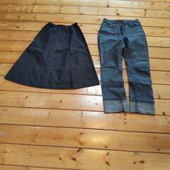 投稿番号 538  ジーンズのスカートとパンツ