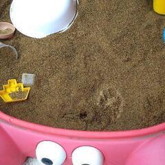 カニさんの砂場　砂付きの画像