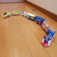 プラレール　ディズニー電車とレールセットの画像