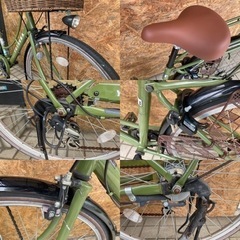 ASAHI  YOTSUBA  FYJ66S シティサイクル26inc  6段ギア 買物 街乗り の画像