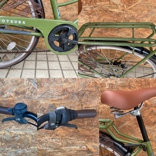 ASAHI  YOTSUBA  FYJ66S シティサイクル26inc  6段ギア 買物 街乗り 