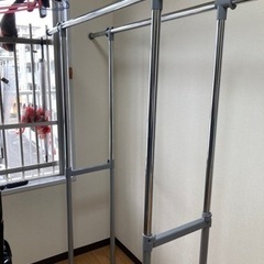【本日限定】ハンガーラック 二段タイプの画像
