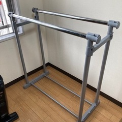 【本日限定】ハンガーラック 二段タイプの画像