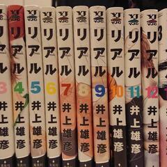 [値下げ]漫画セット 74冊 進撃の巨人、バガボンド 全巻セット、リアル、特攻の島の画像