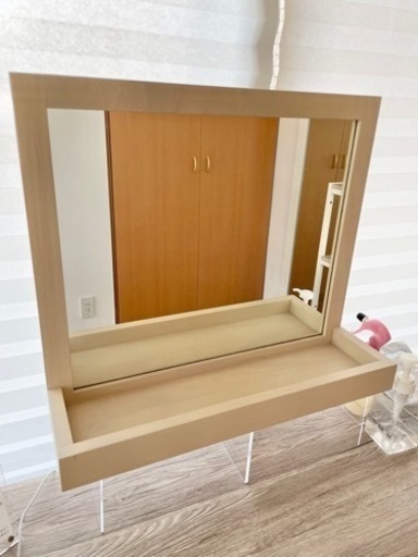 【10/31まで出品】卓上ミラー　取りに来てくださる方